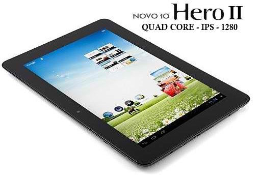 Ainol Novo 10 Hero 2, Test d'une première tablette tactile Android QUAD CORE