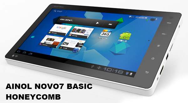 Test Ainol Novo 7 Basic Android Honeycomb 3.2, une tablette tactile pas basique du tout !