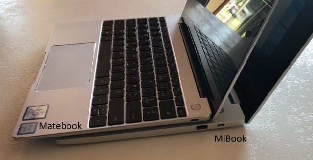 Le Huawei Matebook 13 est très fin (1,4 cm)