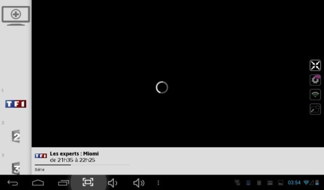 Pas d'image sur les applications comme Canaltouch ou SFR TV