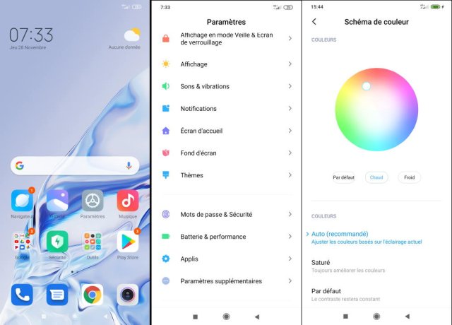 MIUI 11 est riche en fonctionnalité